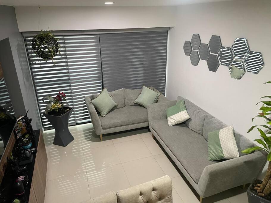 Departamento Cerca Del Aeropuerto Y Foro Sol Appartement Mexico-stad Buitenkant foto
